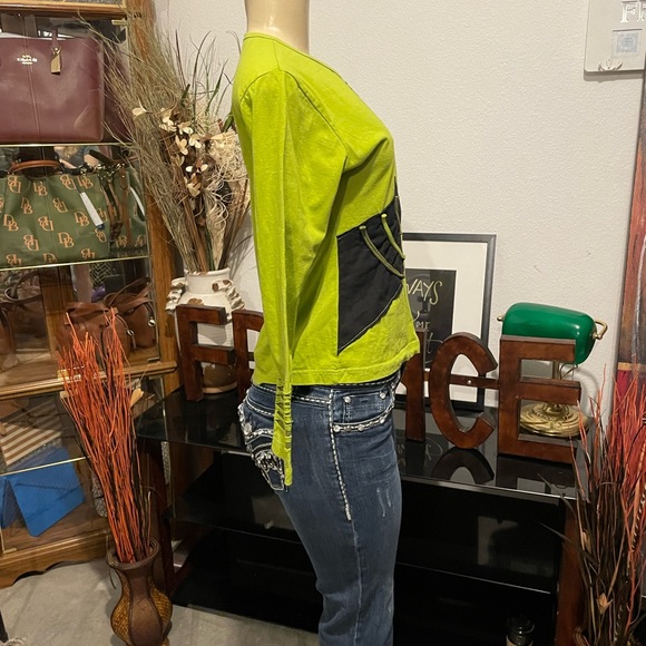 💚Great Condition S Dragonfly made in Nepal of 100% Cotton Top - Picture 5 of 6